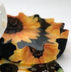 Decorative Silicone Lillie Pad Coaster | Sunflower